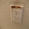I removed a plug-in type "air freshener" from an outlet in this Windsor home and found the area behind to be hot to the touch and scorched.  Needless to say, I am not a fan of plug-in "air fresheners".