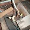 Any electrical splice should be made in an approved junction box.
